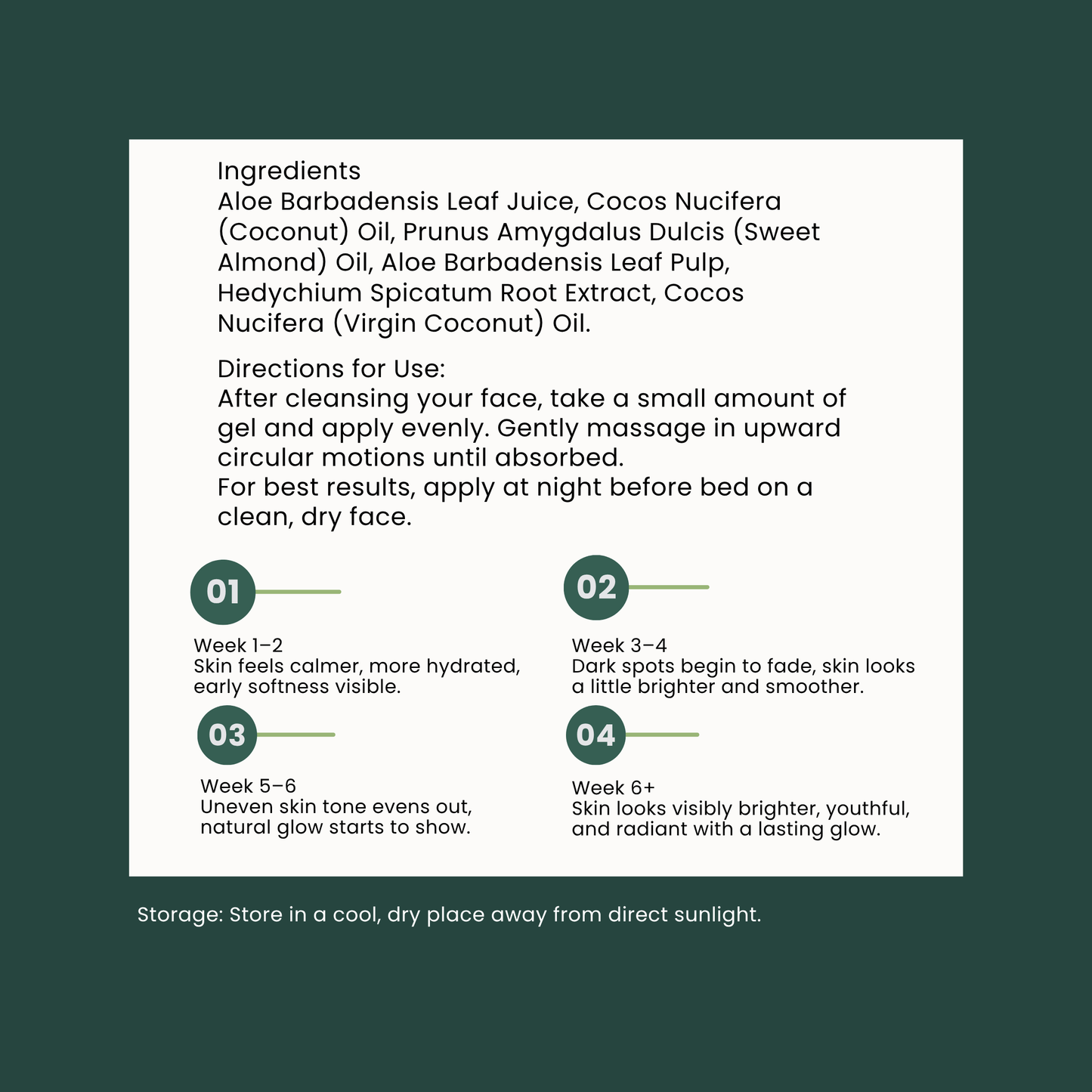 Naturale Parvio Facial Nourishing Gel